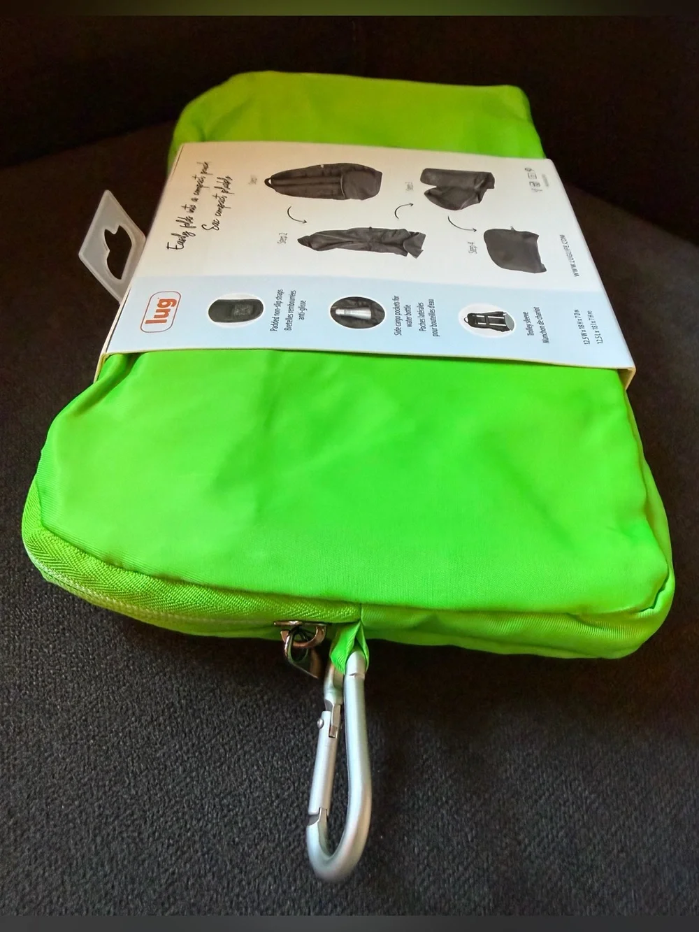 Lug Echo 2 Packable Backpack – Lime Green (Brights Neon)